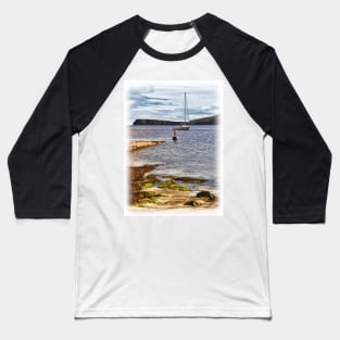 Houbie beach/bay, Fetlar Baseball T-Shirt